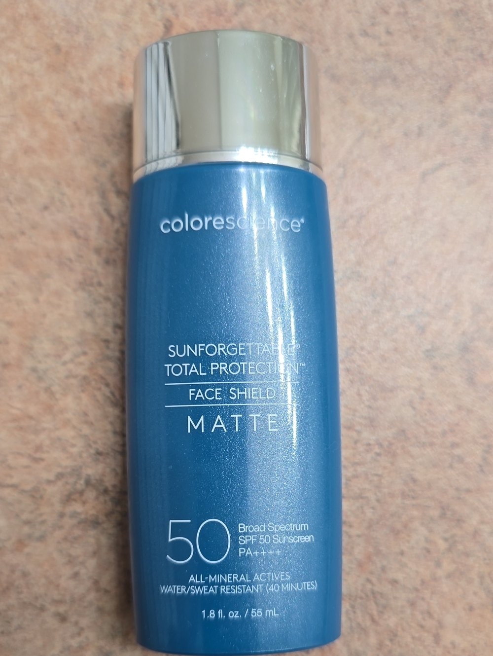 Sunforgettable Total Protection Matte Face Shield SPF 50 - Blue
